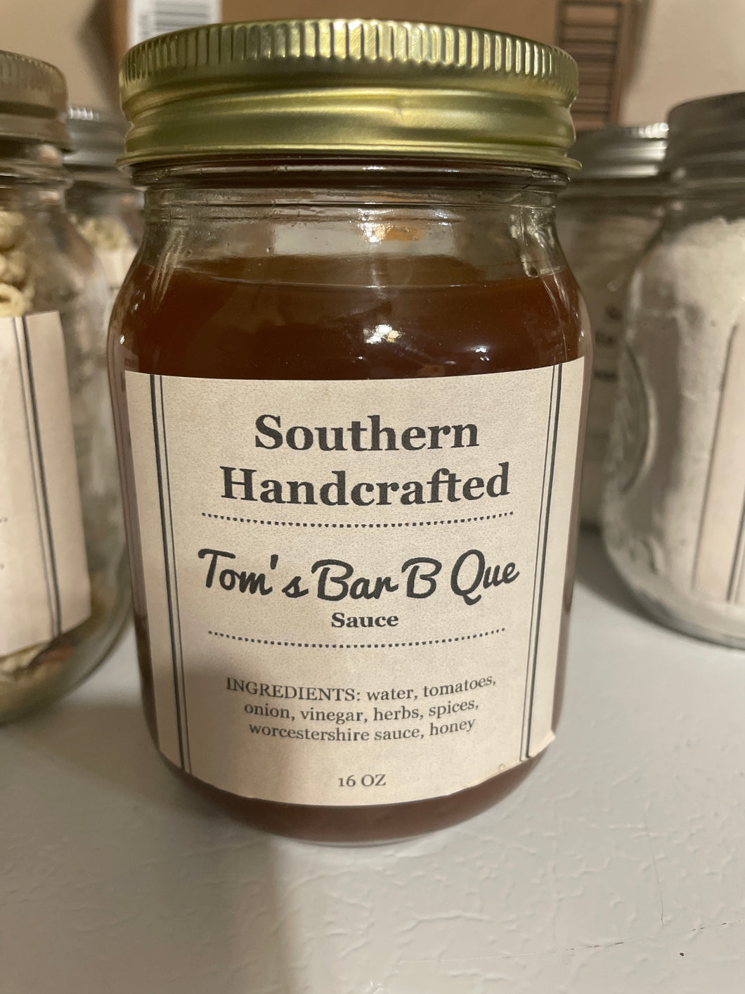 Tom’s Bar B Que Sauce