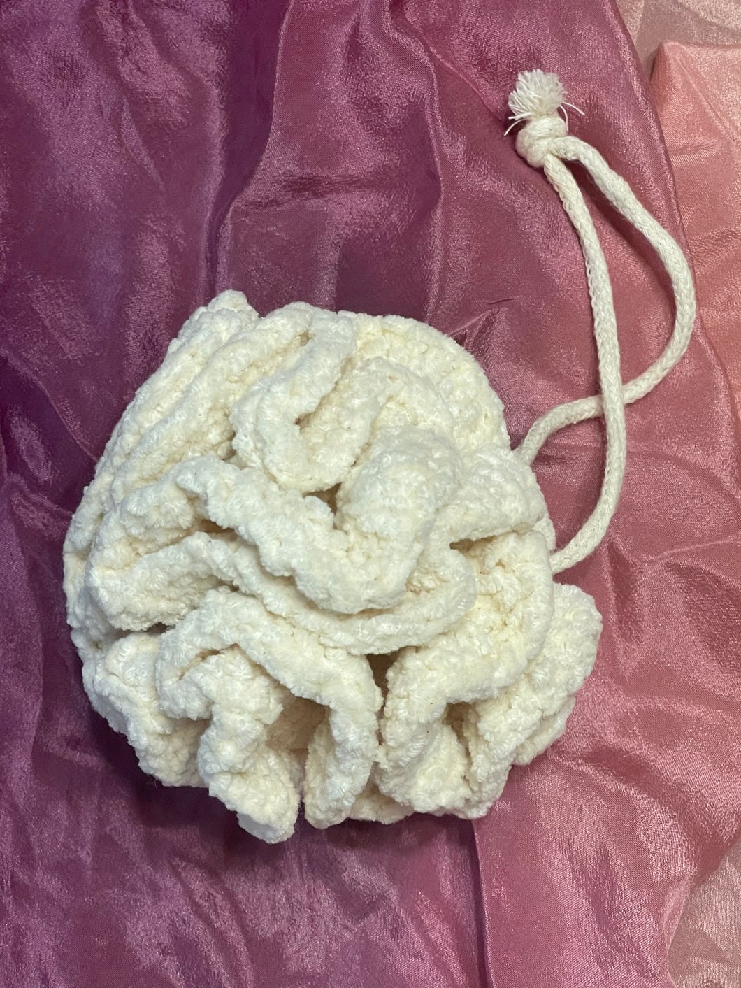 Cotton Shower Pouf